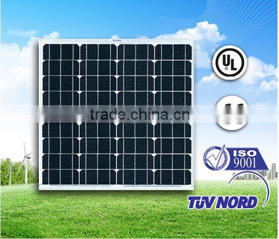 Home and Lighting 50W Monocrystalline Solar Cells, Solar panel,