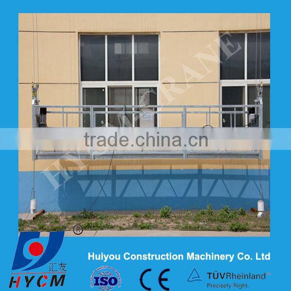 100% new steel suspended platform,rope suspended platform/swing stage
