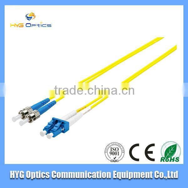 1m,3m,5m,10m 2.0mm SC/PC-ST SX SM indoor PVC&LSZH ST patch cord (jumpers) for communication network equipment