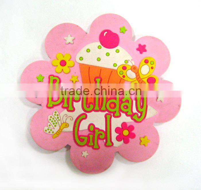 promotion 3d panda pvc fridge magnet