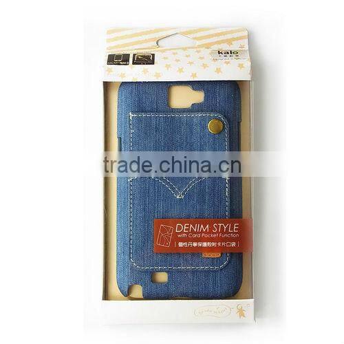 Denim Card Case for Note 2 smart phone