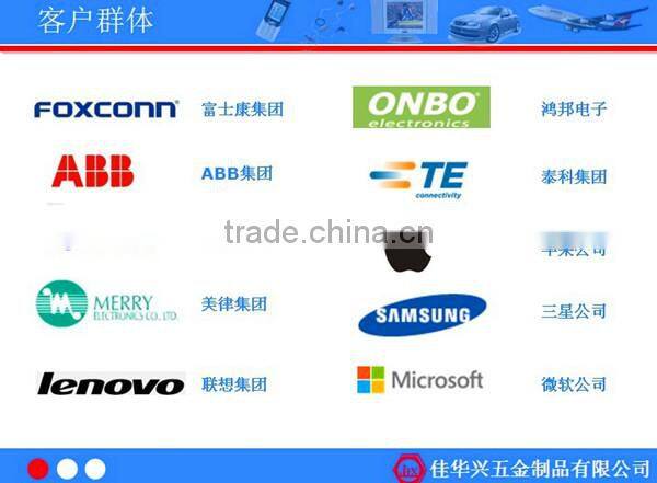 quanlity brass metal stamped spare parts China manufacturer