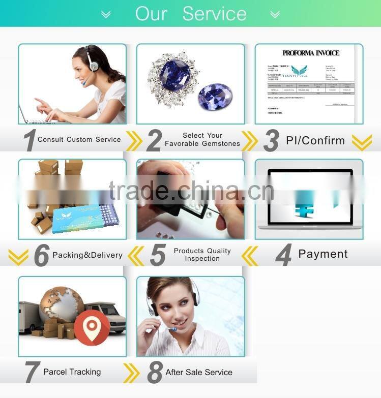 No.1.25# Rose Red Pointed Back Faceted Pink Synthetic Sapphire for Jewelry