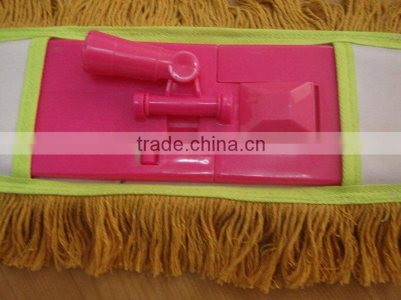 Microfibre mop with telescopic iron handle eco-friendly dust mop