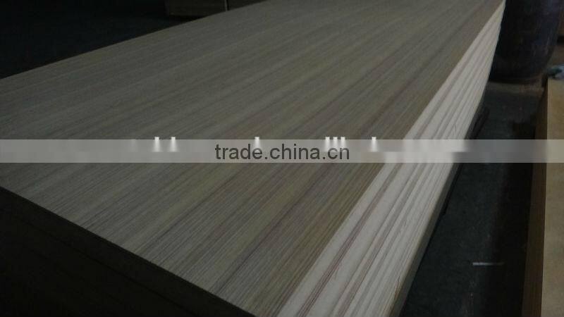 Straight line teak plywood, mdf straight line from linyi