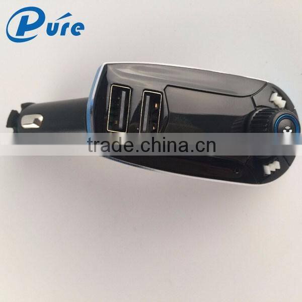 New Portable Rechargeable Bluetooth V2.1 Cell Phone Handsfree Speaker Car Kit with LED Screen Display