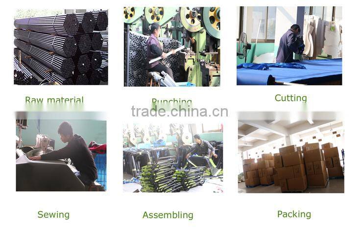 Lightweight aluminum folding camping cot