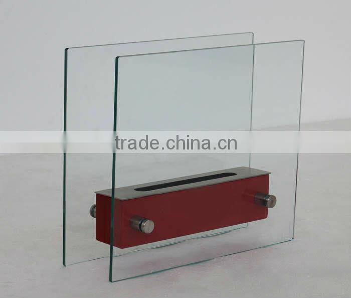 Ethanol fireplace FD47M + Stainless steel burner + Table top