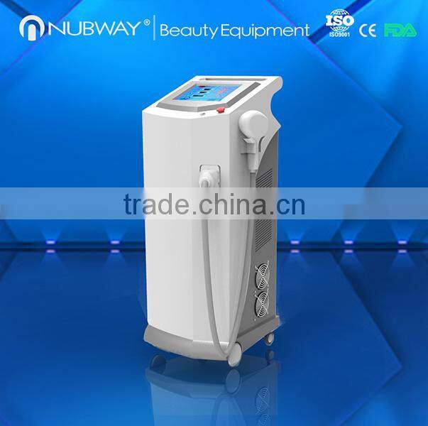 NUBWAY 2015 High quality 808nm diode laser hair remvoal system machine for sale