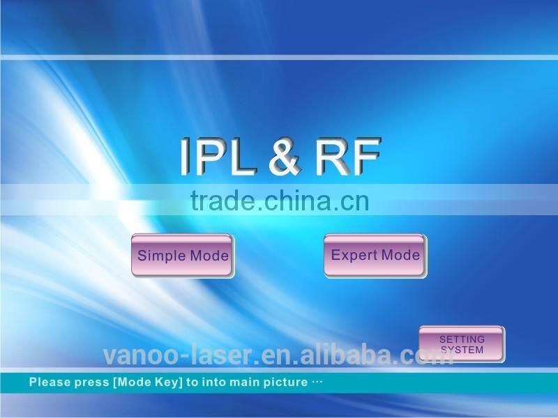 Portable Skin Rejuvenation Vascular Removal Elight Hair Removal Machine