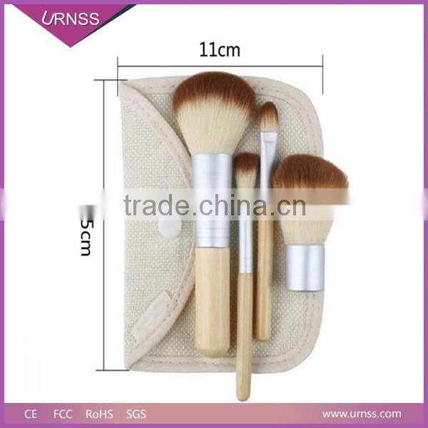 High Quality Bamboo Kabuki Cosmetic Makeup Brushes Set