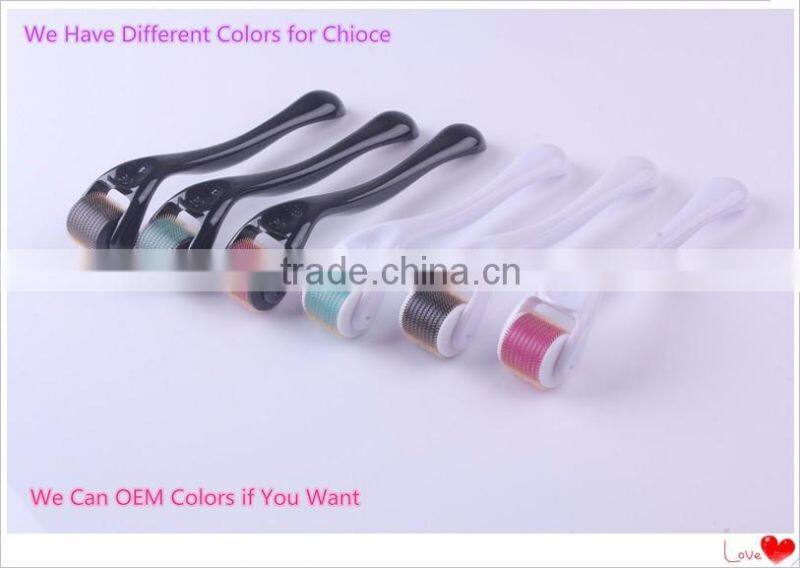 2017 hot sale rollers derma 540 pins skin needle roller