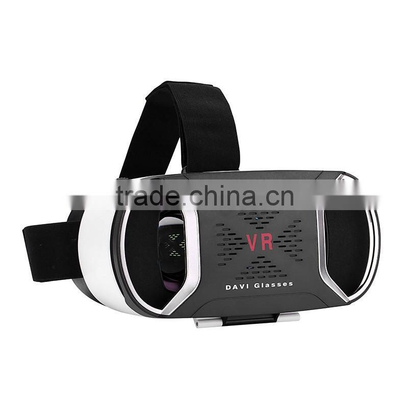 360 degree immersive 3D VR glasses for 4"-6" smartphones vr box 3d video glasses
