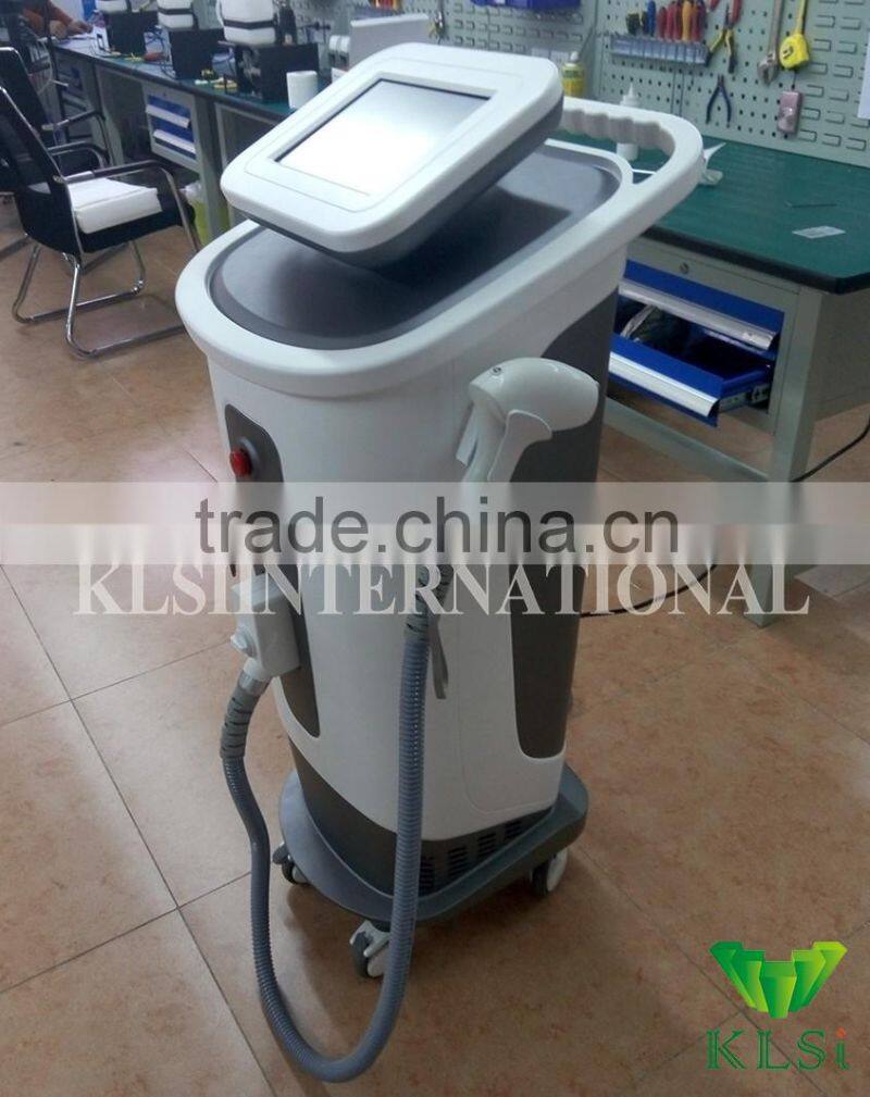 wholesale distributors 808nm diode laser on motion hair removal machine