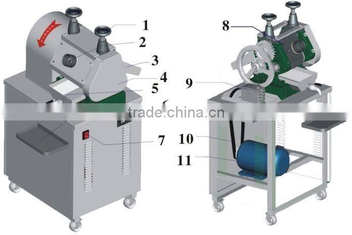 electric sugar cane juicer extractor/ sugar cane juice maker