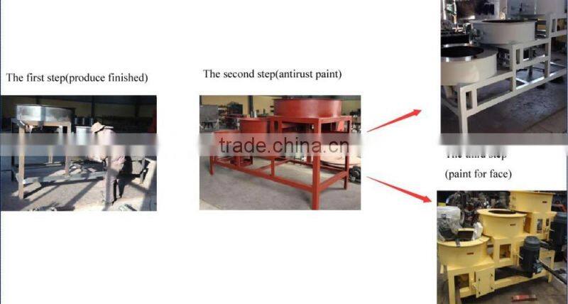 Rock dust ball granulator machine