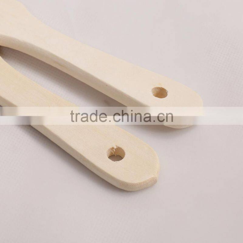 High Quality Round Bbq Grill Wooden Handle Brush