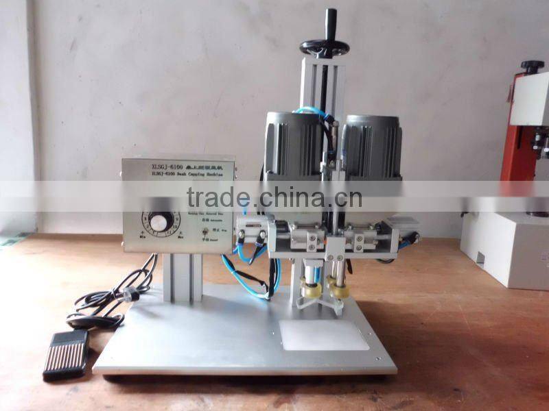 Desk Top Pneumatic four rollers honey capping machine
