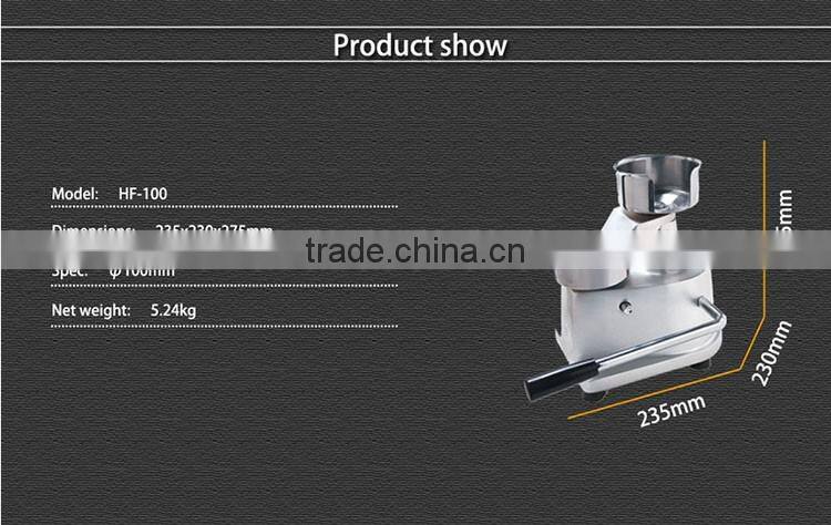 Aluminum-magnesium Alloy Hand Operate Hamburger Patty Maker