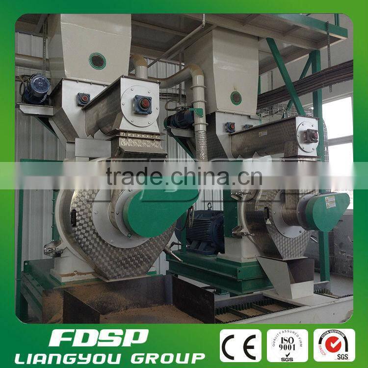 1-5tph Automatic Paddy Husk/Rice Husk Pellet Processing Line with Ring Die Pellet Mill