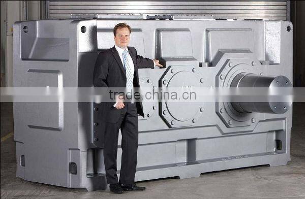 H industrial heavy dute speed reducer can be designed