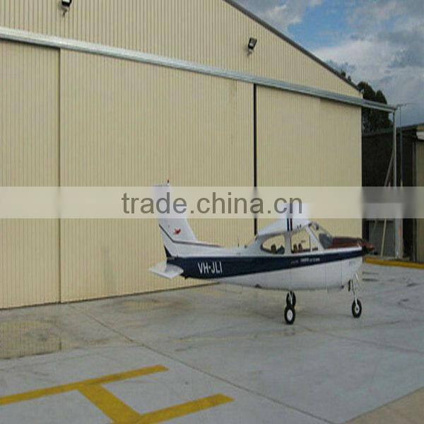 light steel structure prefabricated hangar construction design for sales