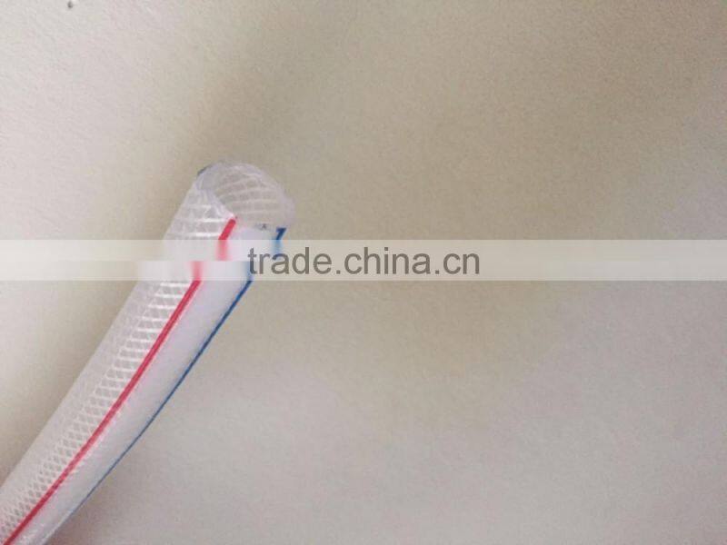 clear pvc fiber reinforced plastic hose pipe