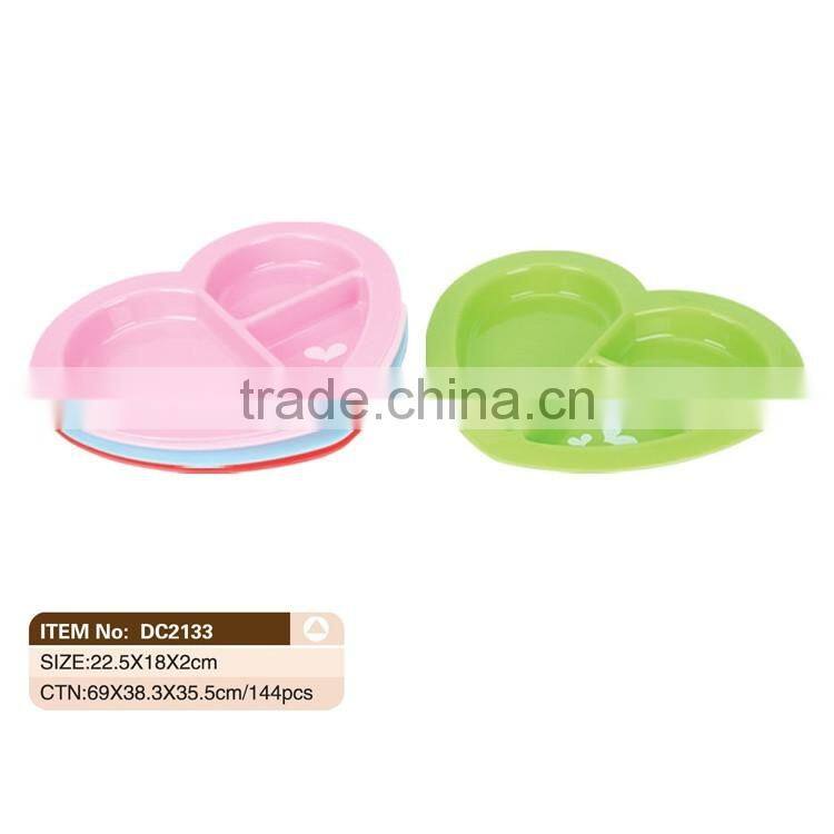 Heart Shape Plastic Plate Divider