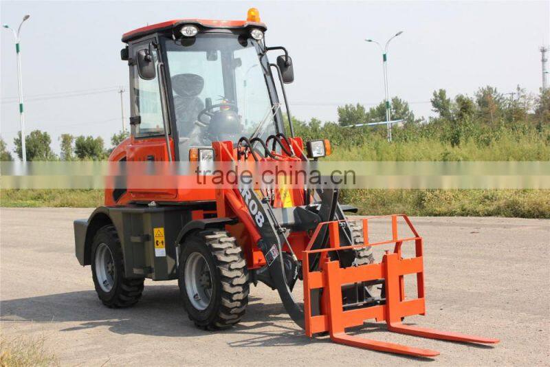 CE Everun Mini ER08 Front Loader with Pallet Forks/Quick Hitch for Sale
