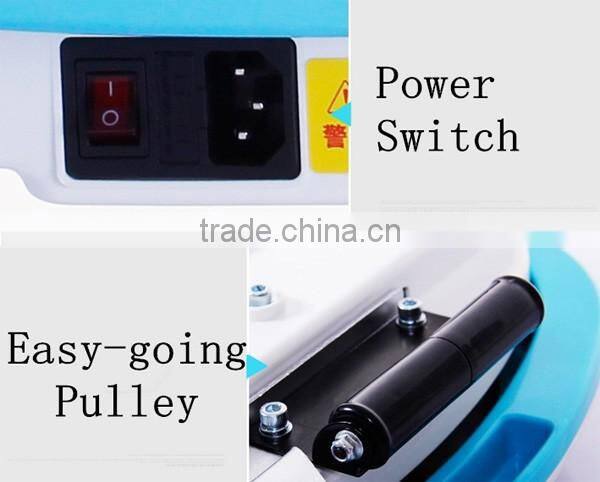 White Color Rubber Mat Whole Body Vibration Machine As Seen On Tv