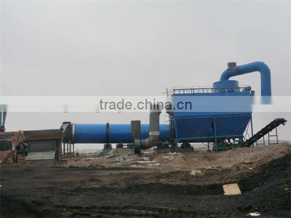 Widely used bentonite rotary dryer/gypsum drying machine with long working life