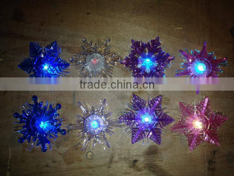 2015 newest led snowflake light fiber optic snowflake hanging chrismas decoration snowflake haing snowflake light chrismas light