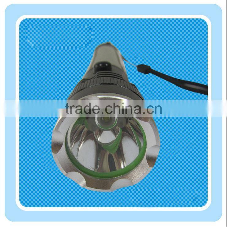 China manufacture aluminium alloy body usb phone charger solar torch