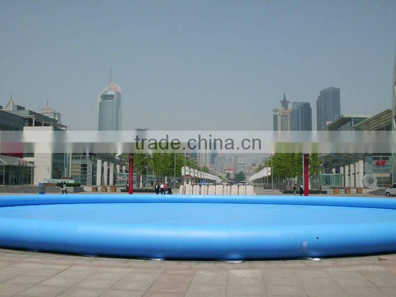 large folding PVC outdoor inflatable swimming pool