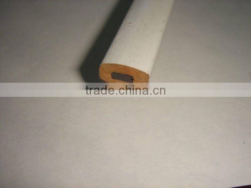 wooden carpenter pencil, wooden pencil