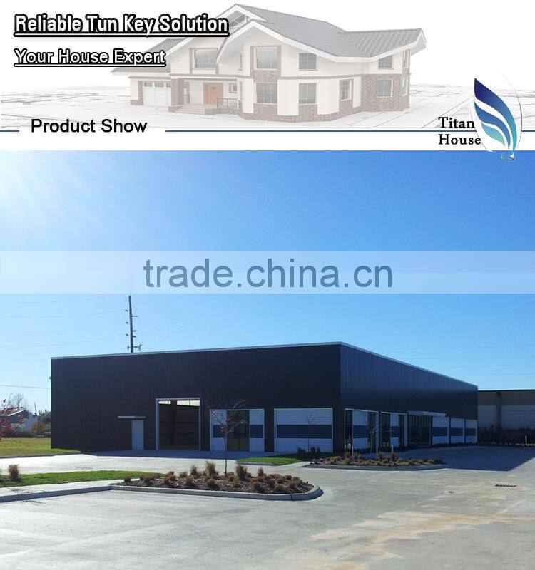 Cheap Heating Sandwich Panel Steel Warehouse with Lift