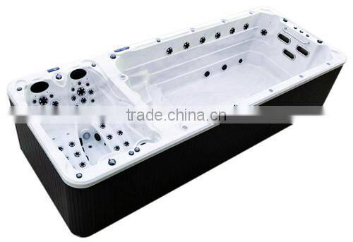 2016 hot sale model for family design rectangular steel metal frame swimming pool