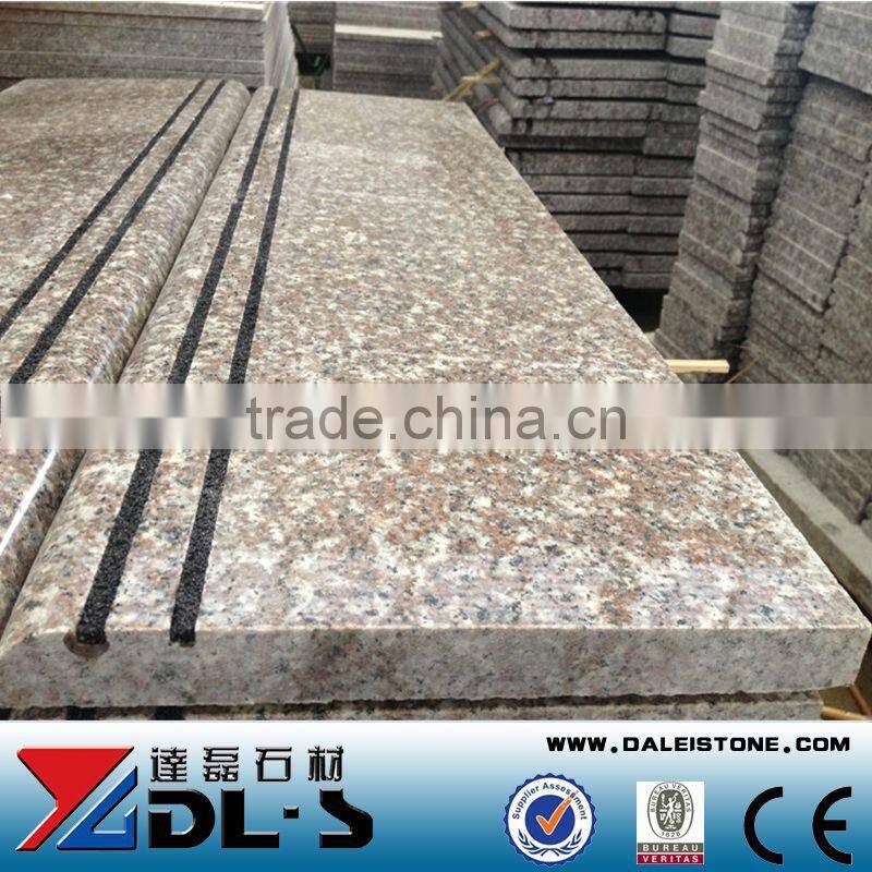 Cheap Bainbrook Brown G664 Granite Stairs Anti Slip Filled with Carborundum