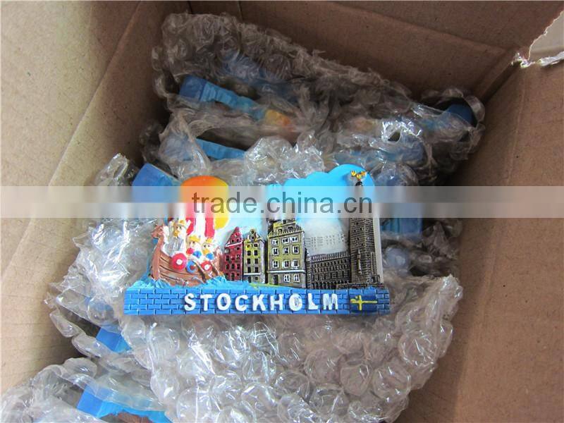 New Arrival Polyresin Fridge Magnet