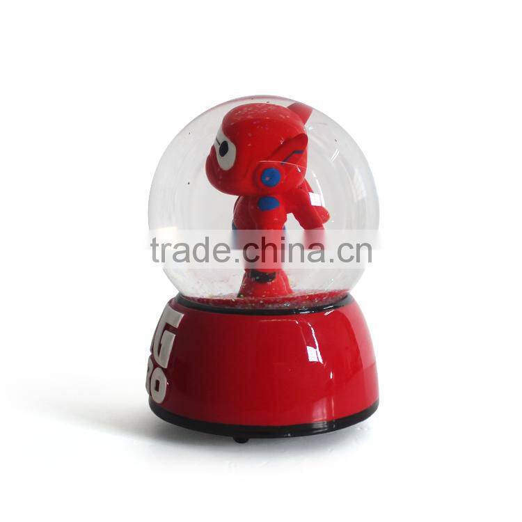 2015 european polyresin electric snow globes