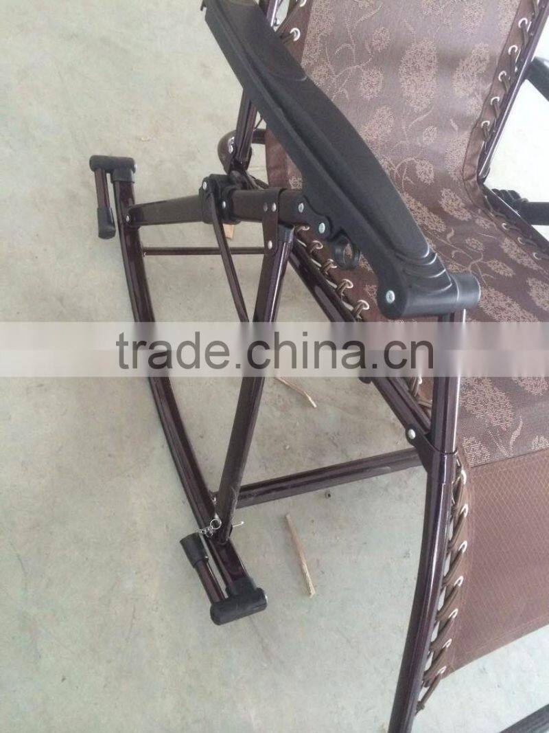 High back modern adjustable rattan chair for outdoor