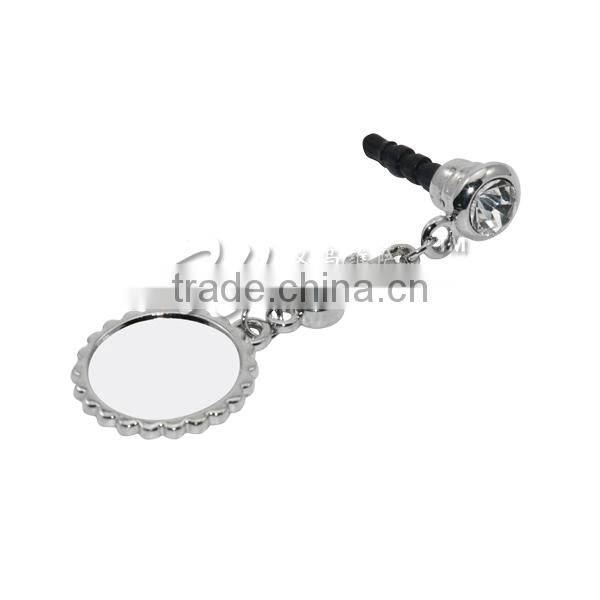 2015 New Sublimation Earphone Stopper Mobile Phone Accessory