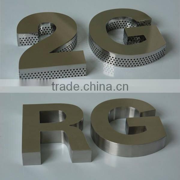 Stainless Steel Laser Cutting Welding Outdoor Digital Signage