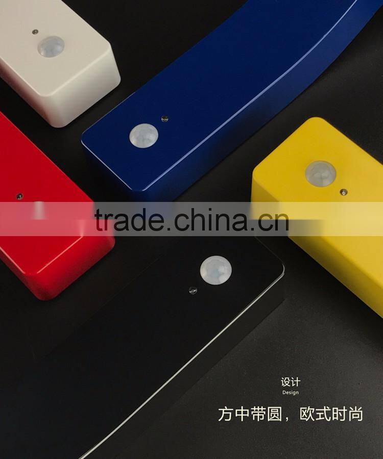 Newest Arrival Bowing Shape Human Body Induction Night Lamp, USB Power Supply Infrared Induction Lighting Control By Light