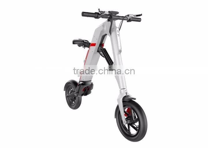 Folding Electric Bicycle, Adult Mini Electro Bike, Lithium Battery Foldable E-bicycle, Smart Folding Mobility Electric Bicycle