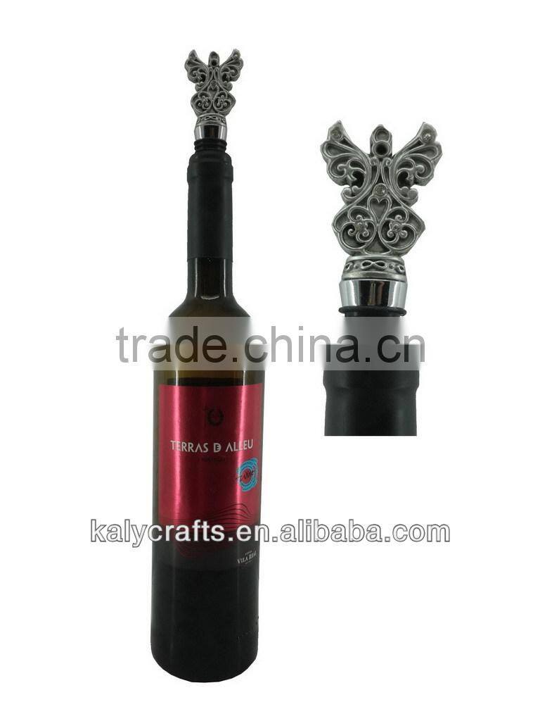 for wedding dove wine accessories, wine stopper for gifts