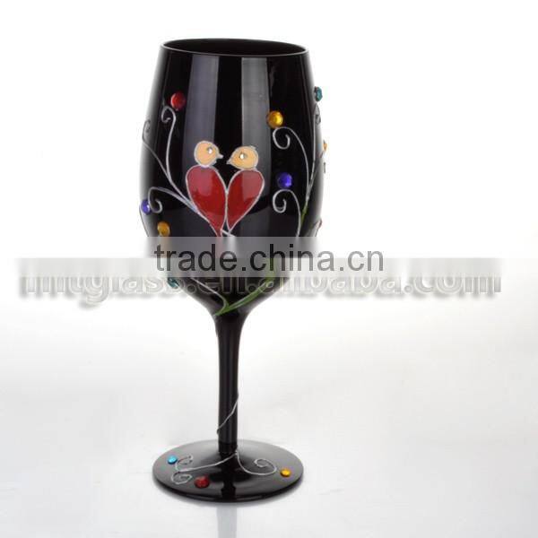 Glass Drinkware Type and Stocked Feature birthday WINE GLASS