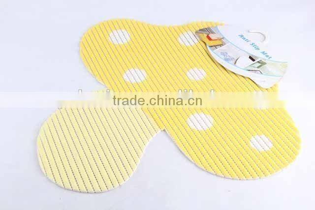 EVA anti slip bath mat in mushroom shape/bathroom mat