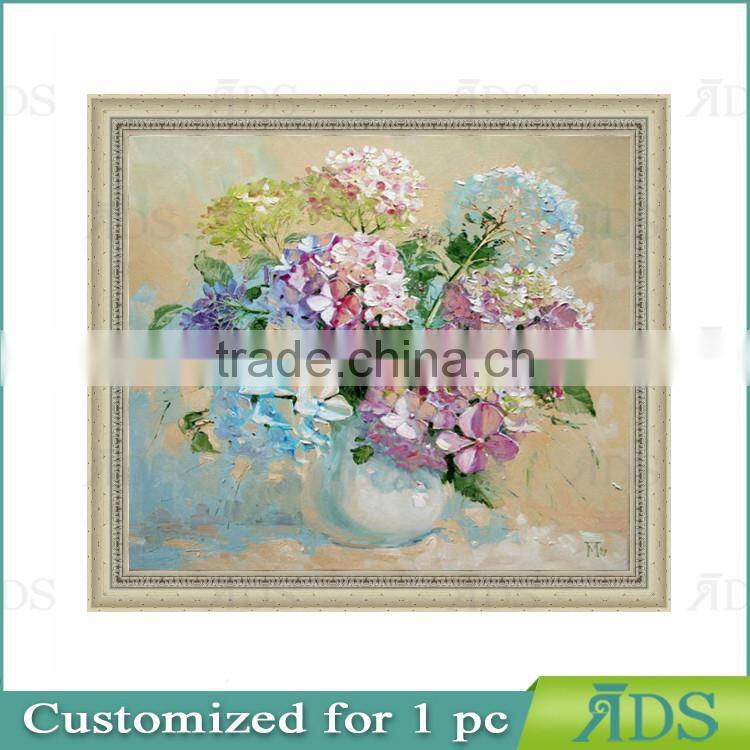 Designs Simple Flower Pot Canvas Vase Painting