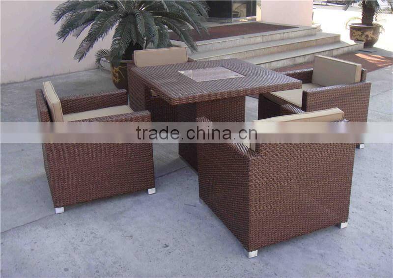 New Design Outdoor Furniture Rattan Club Bar set
